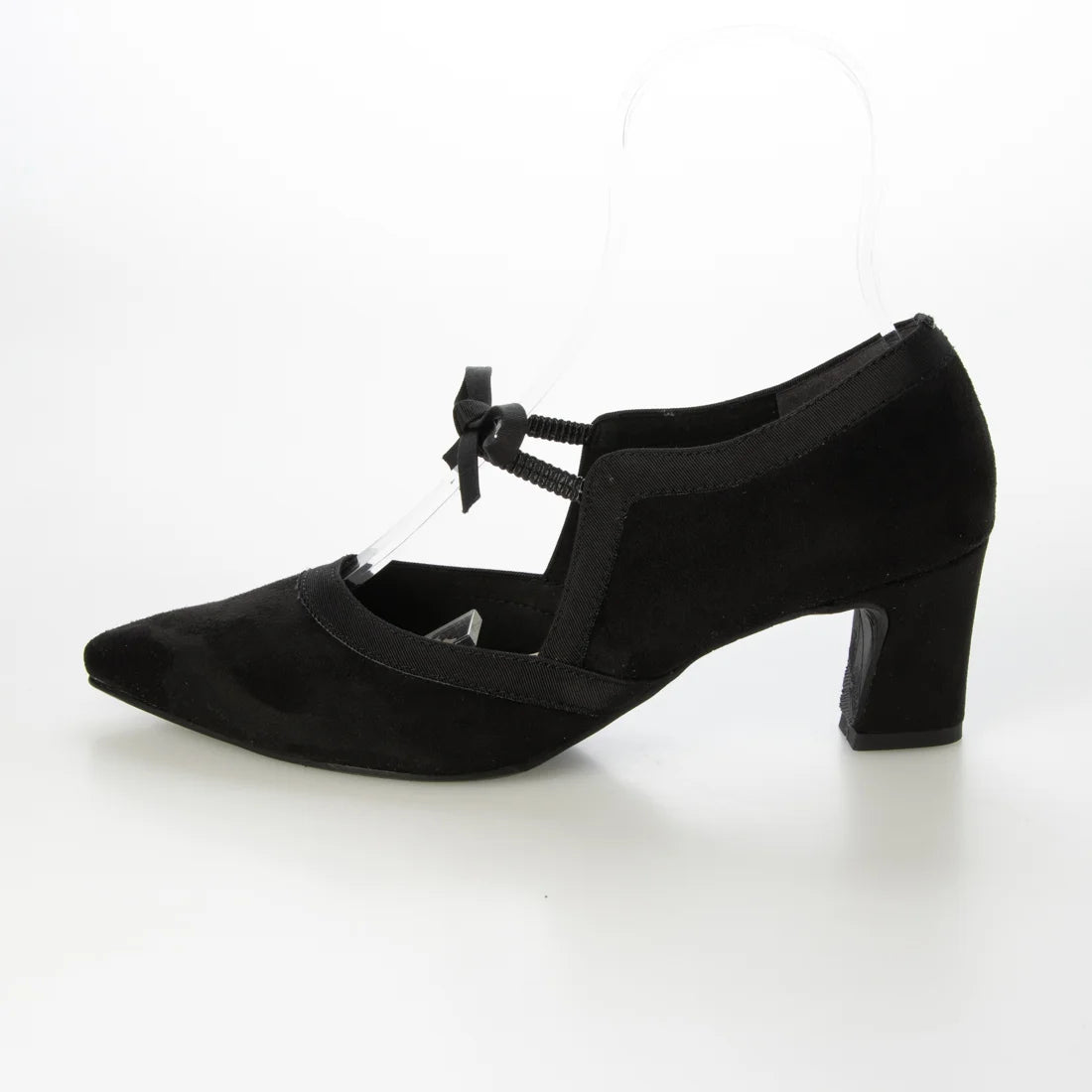 【新品預訂】日本製 Launa Lea 6cm踭蝴蝶結瑪莉珍高跟鞋( 577A ) ( 黑色S / Black S)