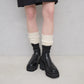 【新品預訂】Launa Lea 7.5cm踭針織襪厚底靴子（S159）(黑色／Black)