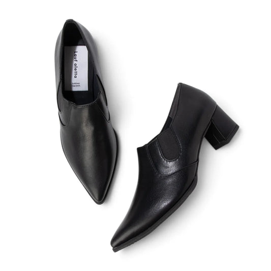 【新品預訂】日本製 Lauf Oletta [All Weather] 全天候 5cm跟 防水尖頭包覆感高跟鞋（LRP152 black) (黑色)