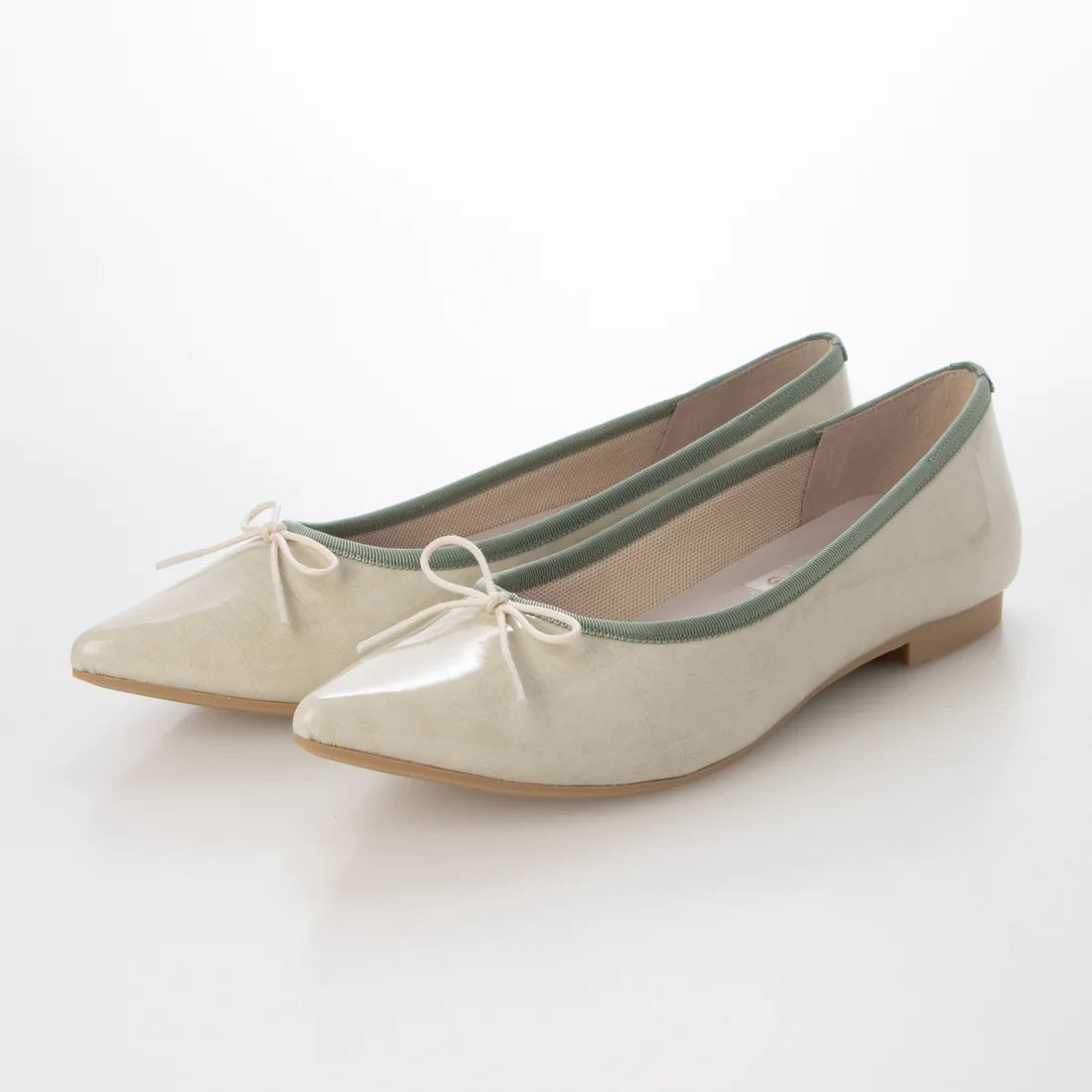 【新品預訂】日本製 Launa lea Rainyday 防水尖頭芭蕾鞋 (RB4404A) (薄荷綠 E / Mint E )