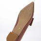 【新品預訂】日本製 Launa lea 尖頭蝴蝶結平底鞋（615）(藕粉色 / Mauve-S)