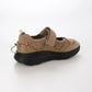 【新品預訂】日本 Lauf Oletta 輕盈 4cm厚底網面瑪莉珍運動鞋 (L150 Beige-Z)(杏色)