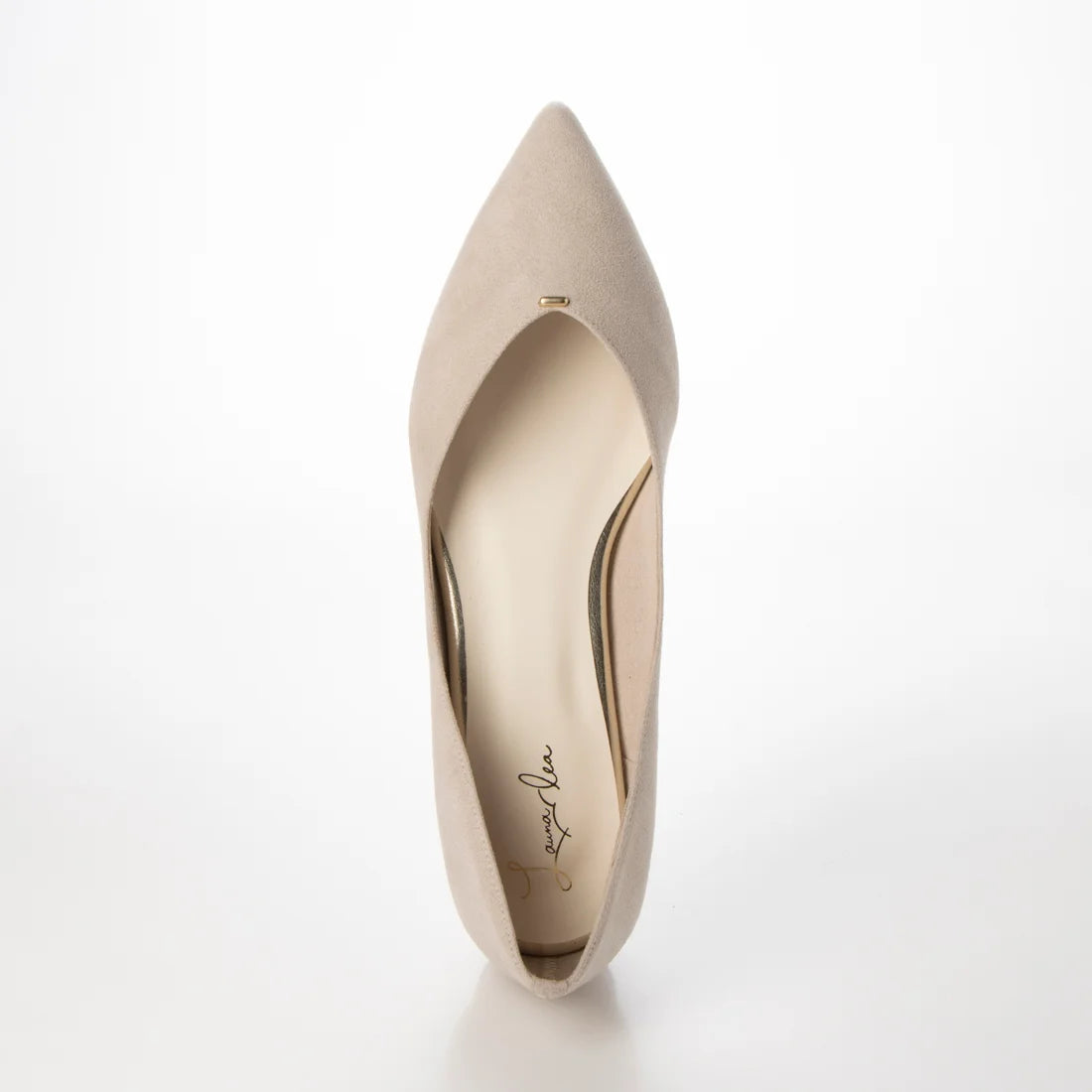 日本製 Launa lea 側切平跟高跟鞋 (492) ( 淺杏色／L Beige S )