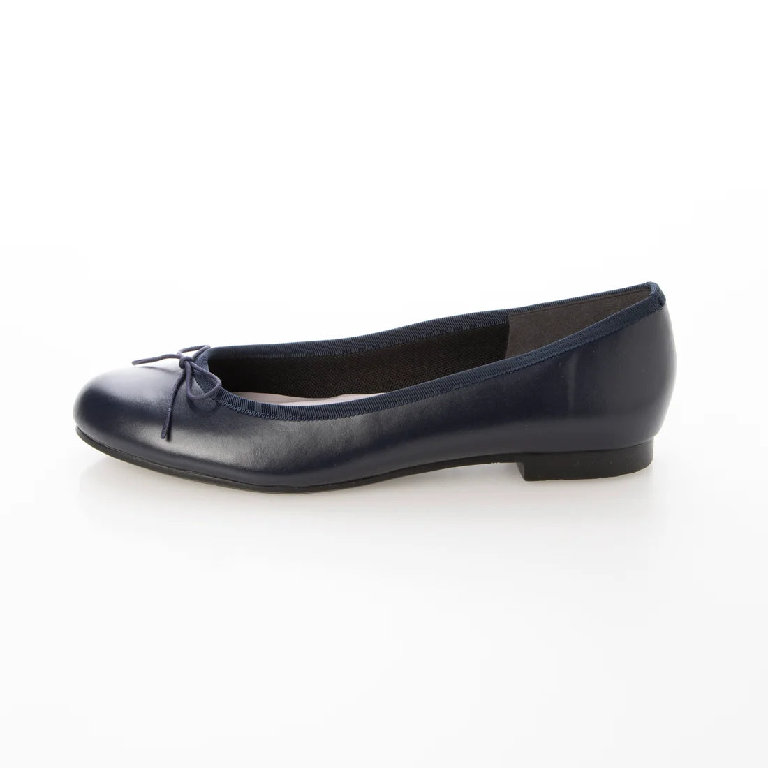 日本製 Launa lea 蝴蝶結圓頭啞面芭蕾晴雨鞋( RB1001A ) (深藍色/Navy)