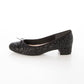 日本製 Launa lea 3.5cm 踭圓頭跟芭蕾高跟鞋 ( B5601A ) (黑色/Black)
