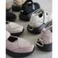 【新品預訂】日本 Lauf Oletta 輕盈 4cm厚底網面瑪莉珍運動鞋 (L150 Beige-Z)(杏色)