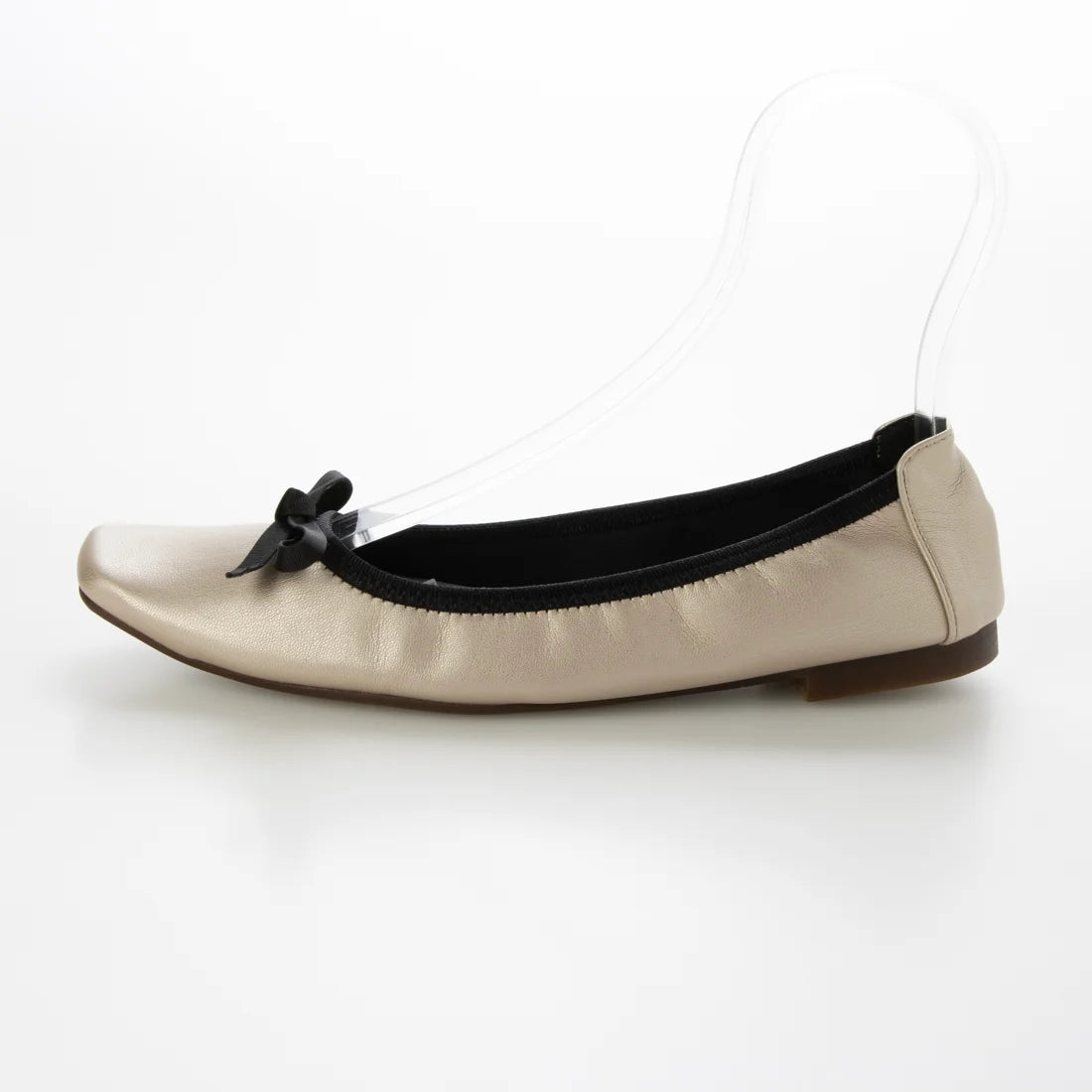 【新品預訂】日本製 Lauf Oletta [All Weather] 全天候柔軟無縫一體式褶皺芭蕾舞鞋 (LRH109 Platinum) (白金色)