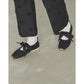 【新品預訂】日本製Emma Francis   繫帶芭蕾舞運動鞋（黑色聚酯）(09l-M 101)