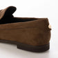 【新品預訂】日本製 Lauf Oletta 柔軟絨布樂福鞋(LH104A BROWN-S) (棕色)