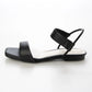 【新品預訂】日本製 Launa Lea 方頭帶子平底涼鞋(627)(黑色/ black)