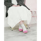 日本製【珍珠色調防水】Emma Francis 真皮 圓頭平底芭蕾舞鞋(02b-L S143)(Dark pink leather suede)（ダークピンク レザースエード）