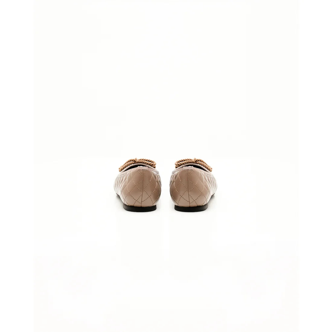 【新品預訂】日本製Emma Francis   絎縫平底芭蕾舞鞋（炭灰色絎縫）(06e-P 155) C/GRY