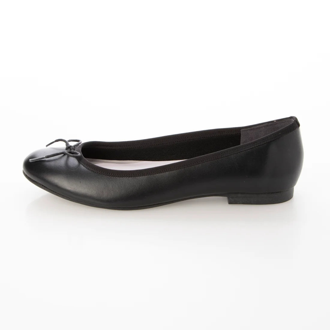 日本製 Launa lea 蝴蝶結圓頭啞面芭蕾晴雨鞋( RB1001A ) (黑色/Black)