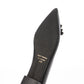 【新品預訂】日本製 Lauf Oletta [All Weather] 全天候三角珍珠水晶尖頭平底鞋(LRH121 BLACK-S) (黑色)