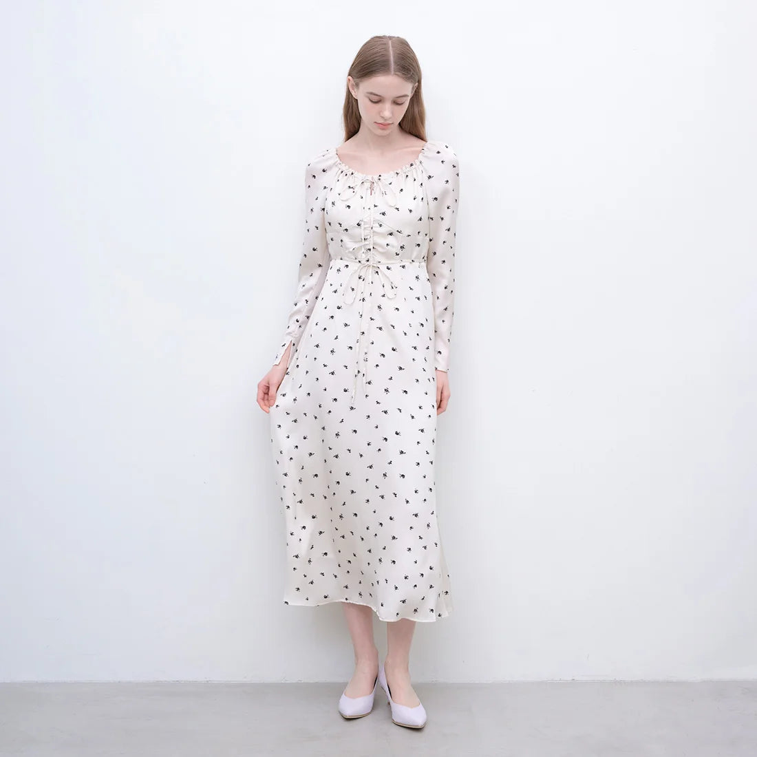 【新品預訂】日本製 Launa Lea Rich 5cm Gold Line高跟鞋 (80009F) (薰衣草Z / Lavender Z)