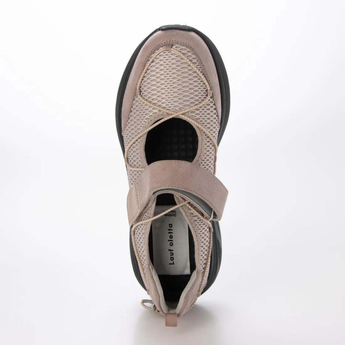 【新品預訂】日本 Lauf Oletta 輕盈 4cm厚底網面瑪莉珍運動鞋 (L150 Pink-Z)(粉色)