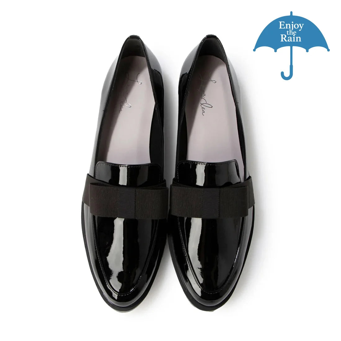 【新品預訂】日本製 Launa lea Rainy Day 寛帶晴雨樂福鞋 (R9021)  (黑色/Black E)