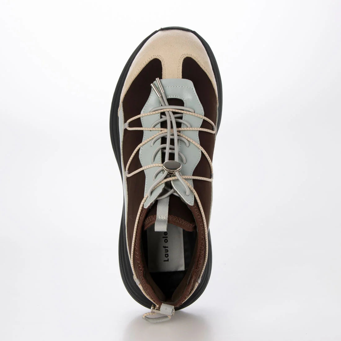 【新品預訂】日本 Lauf Oletta 4.5cm 厚底軟彈性運動鞋 (L155 D.Brown-Z/C)(深啡色)