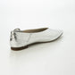 【新品預訂】日本製 Lauf Oletta  [All Weather] 全天候 可踩踭 柔軟大扣環V型平底鞋（LRP139 SILVER）