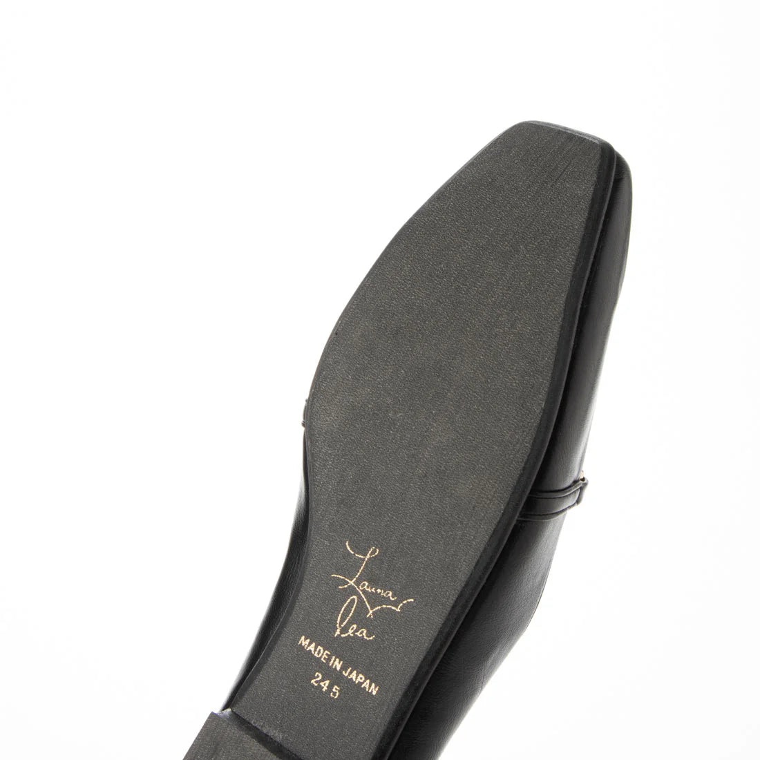 日本製 Launa lea 金扣樂福鞋 (457A) (黑色/Black)