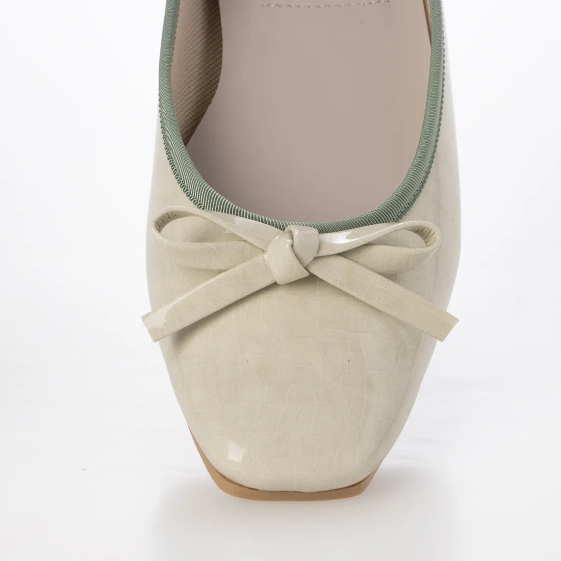 【新品預訂】日本製 Launa lea Rainyday 防水方頭芭蕾鞋 (RB7403A)(薄荷綠E / Mint E )