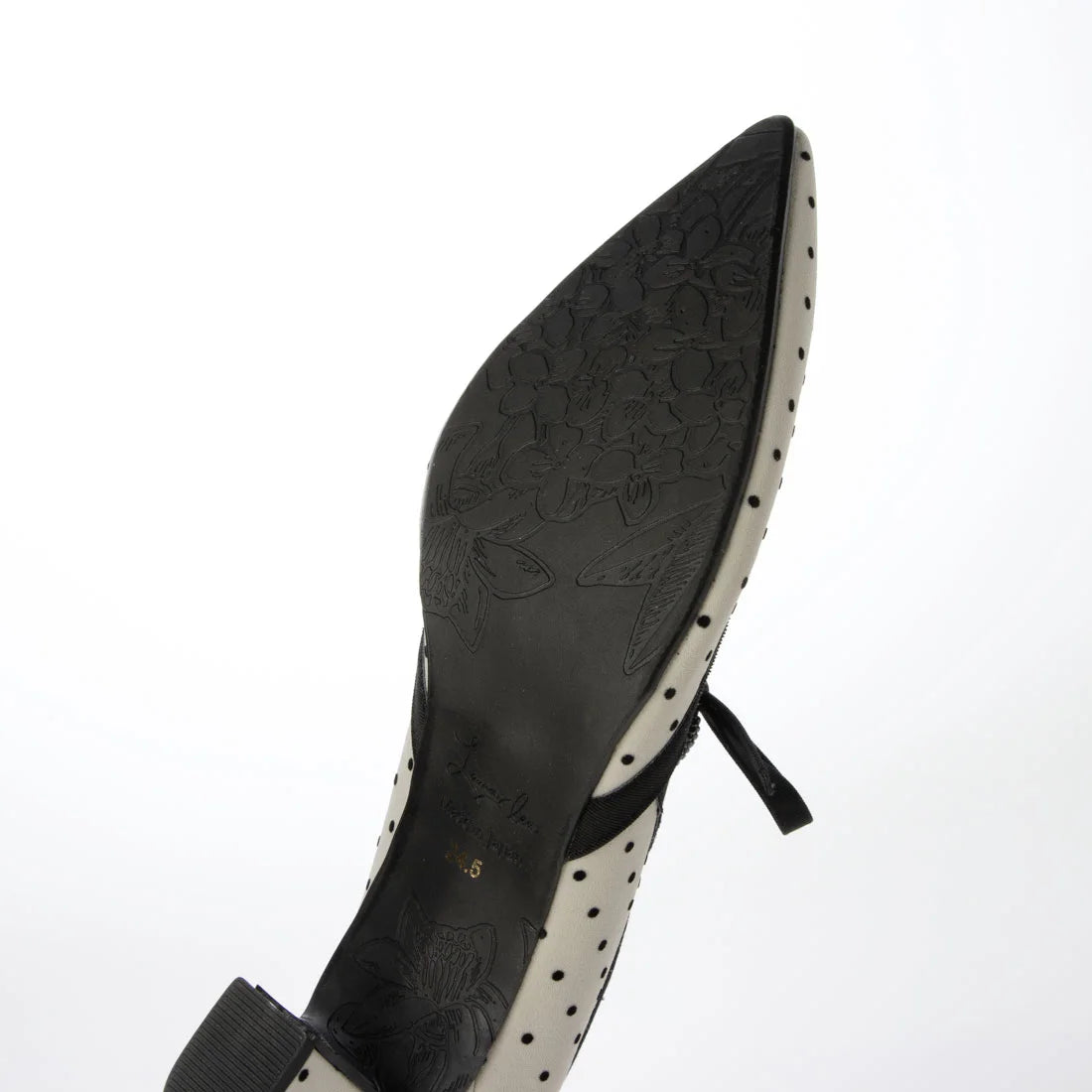 【新品預訂】日本製 Launa Lea 6cm踭蝴蝶結瑪莉珍高跟鞋( 577A ) ( 淺灰Z/C / L Grey Z/C)
