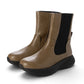 【新品預訂】日本 Lauf Oletta 4cm 輕質厚底側高短靴 (L156 Khaki)(卡其色)