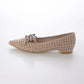 【新品預訂】日本製 Launa Lea 雙絲帶尖頭平底鞋 (572) (杏色 Z/C / Beige Z/C)