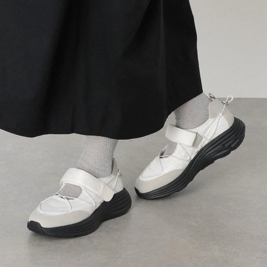 【新品預訂】日本Lauf Oletta 輕便厚底瑪麗珍運動鞋 (L130)（IVORY-Z）