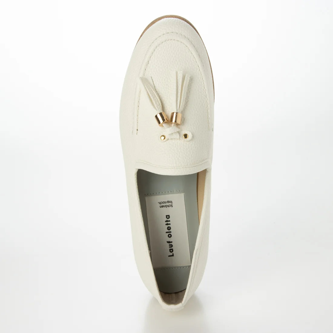 【新品預訂】日本製 Lauf Oletta [All Weather] 軟流蘇樂福鞋（LRP145 WHITE) (白色)