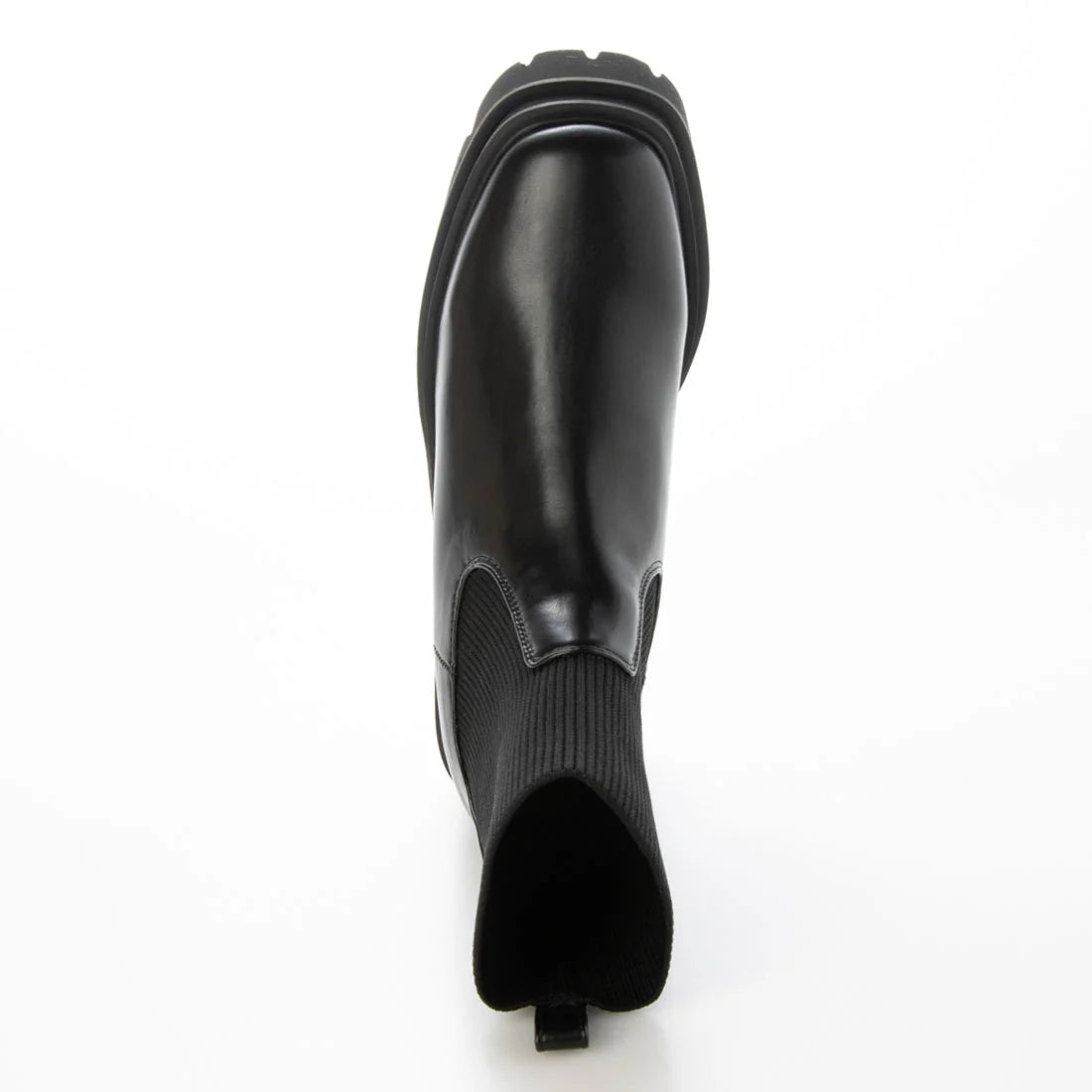 【新品預訂】Launa Lea 7.5cm踭針織襪厚底靴子（S159）(黑色／Black)