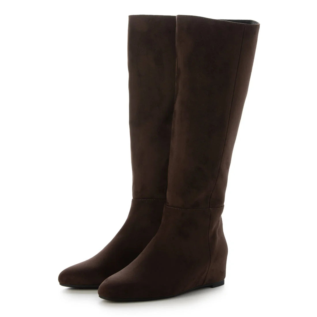 【新品預訂】Launa Lea 5cm內增高柔軟絨布長boot (S149)(深棕色／D Brown S)