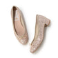 【新品預訂】日本製 Launa lea 3.5cm 踭圓頭跟芭蕾高跟鞋 ( B5601A ) (粉杏色Z/ PK Beige Z)