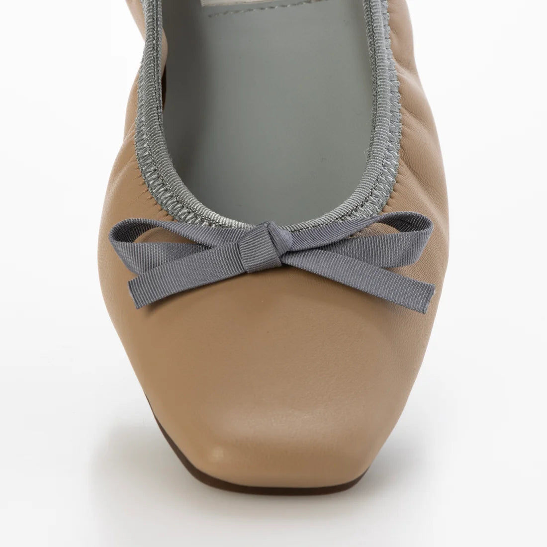 【新品預訂】日本製 Lauf Oletta [All Weather] 全天候柔軟無縫一體式褶皺芭蕾舞鞋 (LRH109 Beige/C) (杏色)