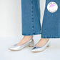 日本製 Launa lea 尖頭高跟芭蕾舞鞋 (RB9001A) Silver