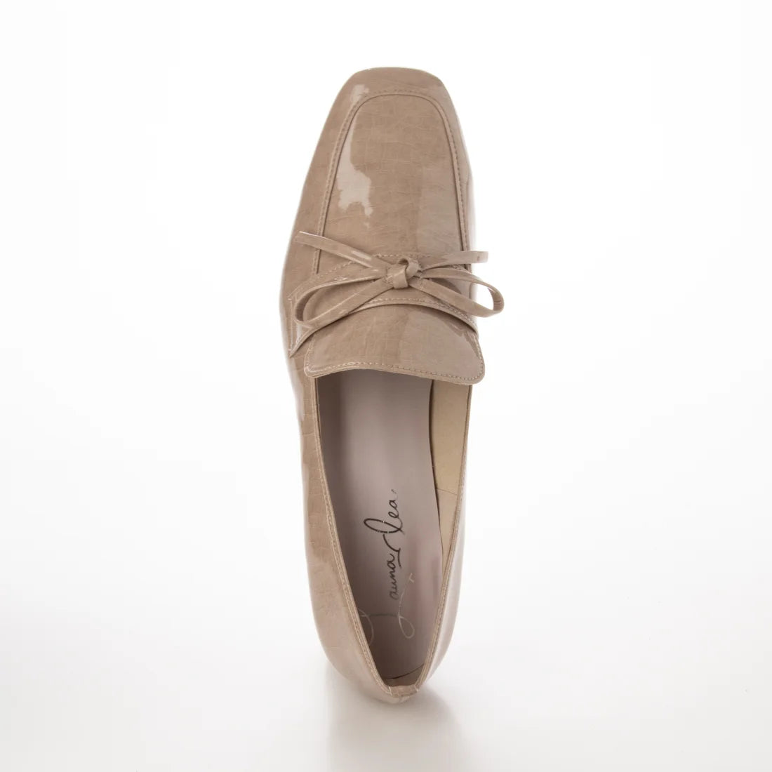 日本製 Launa lea 粗跟抗水樂福鞋 (R9008) Beige E