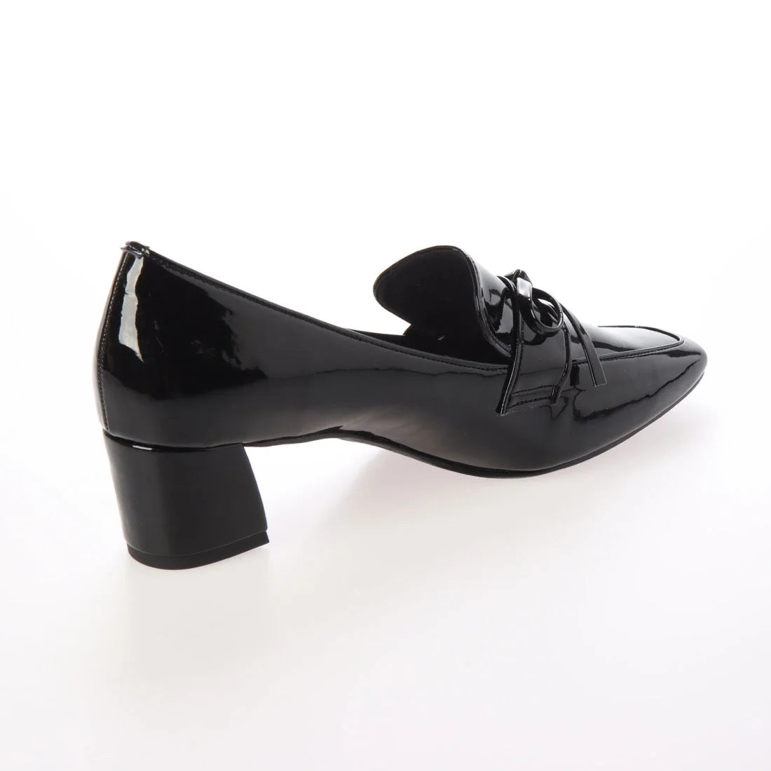 日本製 Launa lea 粗跟抗水樂福鞋 (R9008) Black E