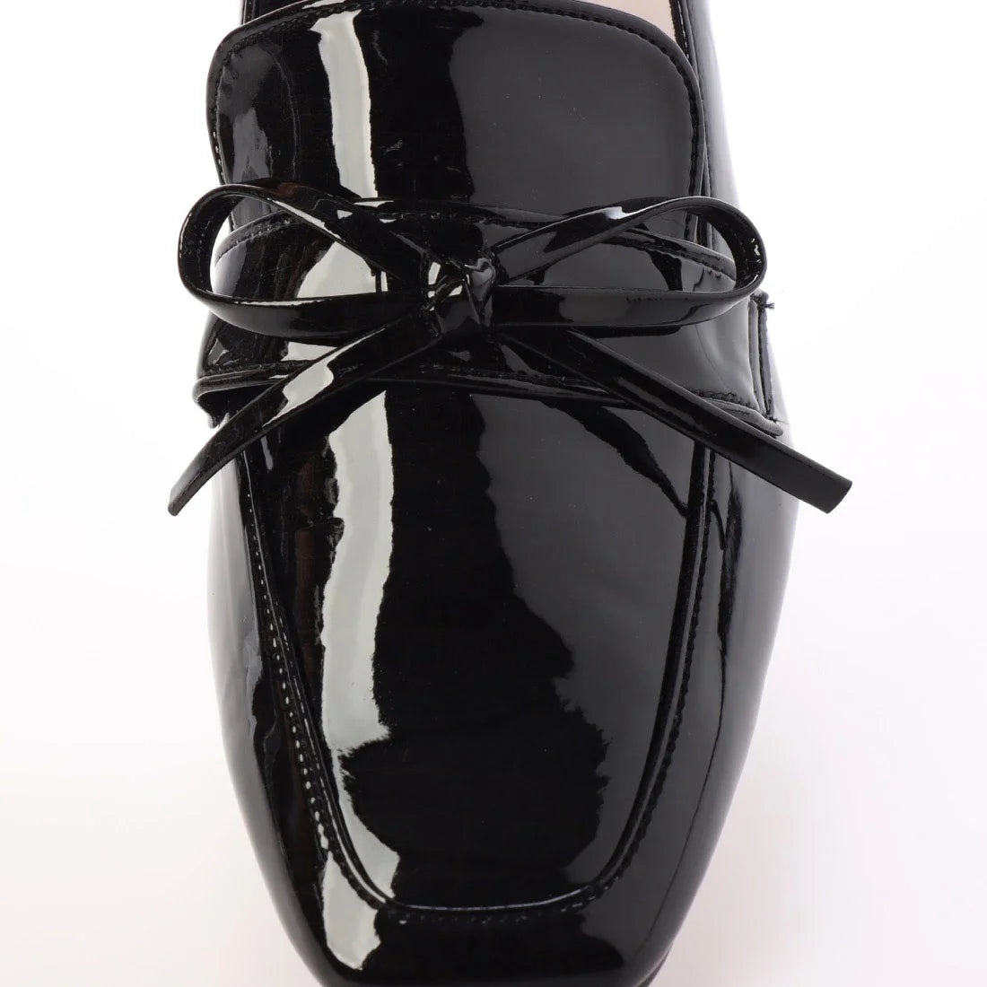 日本製 Launa lea 粗跟抗水樂福鞋 (R9008) Black E