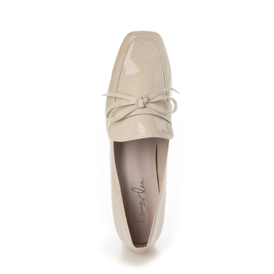 日本製 Launa lea 粗跟抗水樂福鞋 (R9008) Ivory E