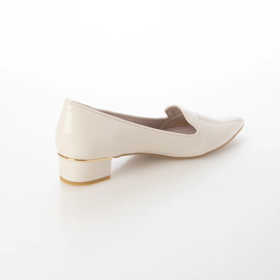日本製 Launa lea 粗跟歌劇高跟鞋 (R9015) IVORY
