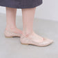 【新品預訂】日本製 Launa lea 閃耀亮片尖頭芭蕾鞋 ( B4601A ) (粉杏色 Z / PK Beige Z )