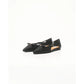 【新品預訂】日本製Emma Francis 緞面側平底鞋（黑色）( 07f-ST 101) Black