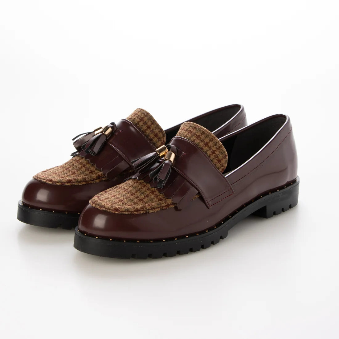 【新品預訂】日本製 Launa lea 流蘇樂福鞋(SP035)(Bordeaux/C / 酒紅色/C)