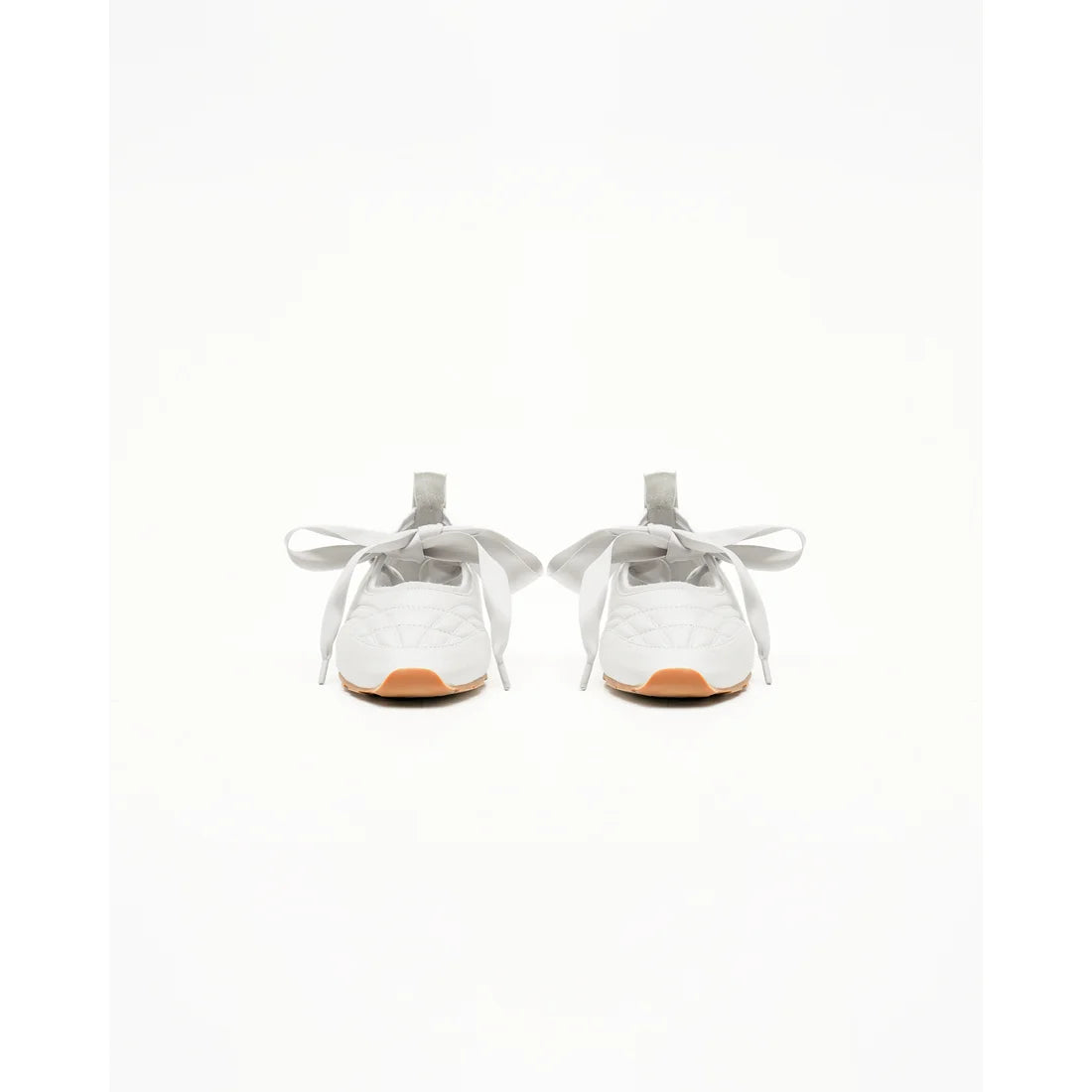 【新品預訂】日本製Emma Francis   繫帶芭蕾舞運動鞋（銀色聚酯）(09l-M 162)