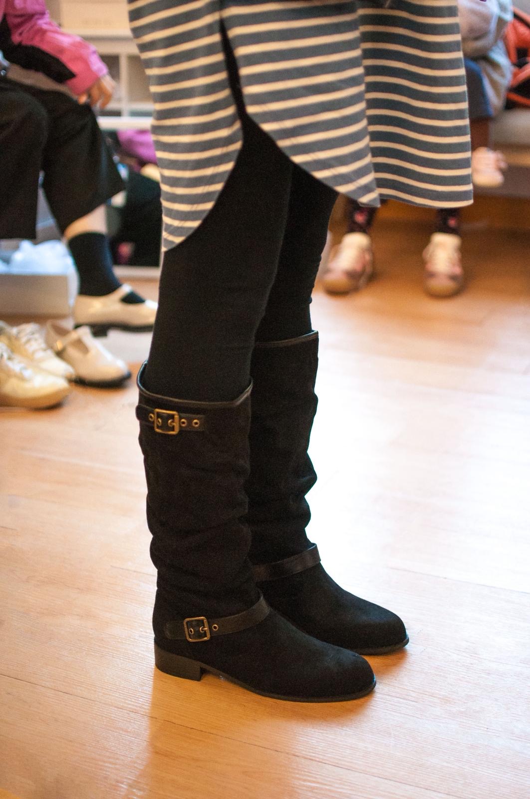 【新品】Launa lea 寬鬆長靴 (S156) （黑色S/ Black S)