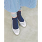 【新品預訂】日本製Emma Francis 真皮防潑水3cm踭芭蕾舞鞋（銀色）(3001c-L M162) SLV