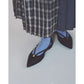 【新品預訂】日本製Emma Francis 緞面側平底鞋（黑色）( 07f-ST 101) Black