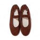 【新品預訂】Launa lea Mary Jane軟質芭蕾鞋 (B3005A) （棕色S / Brown S)