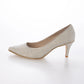 【新品預訂】日本製 Launa Lea Rich 7cm Gold Line高跟鞋 (80001F) (藍灰色 Z / Blue Grey Z)