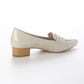 【新品預訂】日本製 Launa lea [雨天應對] 3.5cm粗跟抗水樂福鞋 (R9009) Ivory E